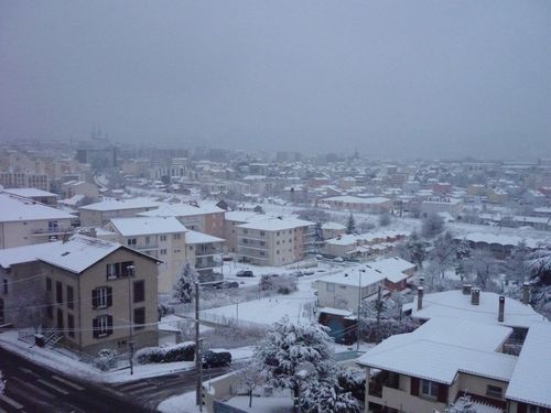 neige lundi 4 janvier 1