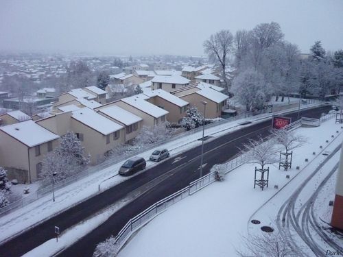 neige lundi 4 janvier 2