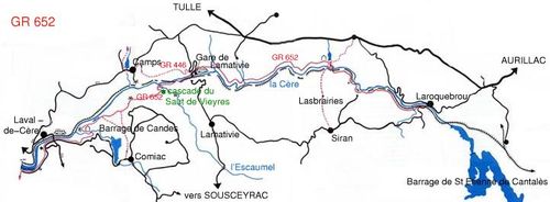 plan gr 652 cère plan gr 652 cère