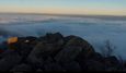 Mer de nuage et couché de soleil vu du Pic du Lizieux