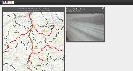 Attention la neige arrive sur les routes