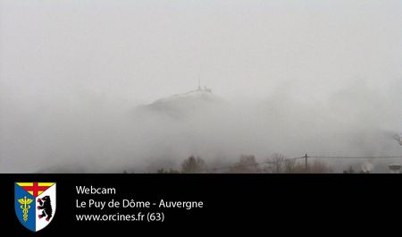 Retour de la neige sur le Puy de Dôme