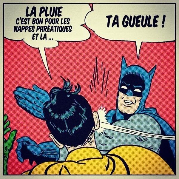 Batman Auvergne eau pluie