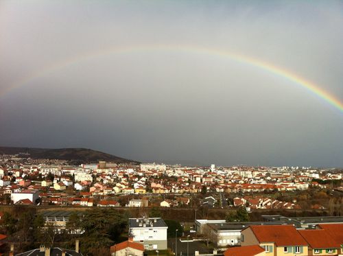 Tempête, arcs en ciel et Instagram