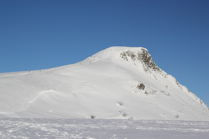 La Banne d'Ordanche en hiver