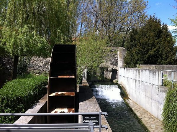 La Tiretaine entre la rue de Blanzat et la rue Bompart à Clermont-Ferrand