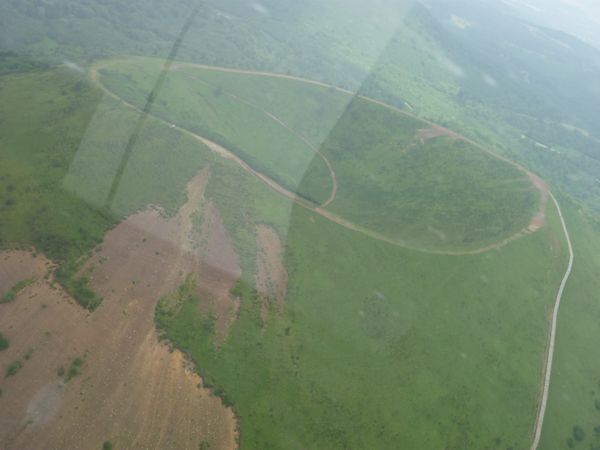 Volcans d'auvergne vus du ciel Puy de Dôme de come Pariou 600 (6)