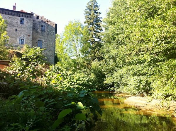 Le Miodet lors de son passage dans Saint Dier d'Auvergne