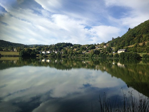 Le lac de Menet