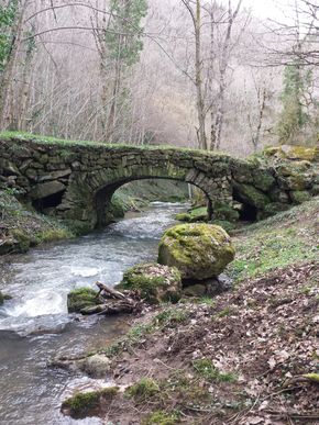 vallée du Madet vieux pont des pirins et pont des buys