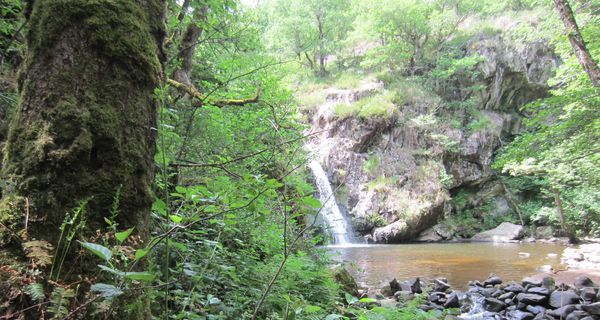 La cascade du Gour Saillant