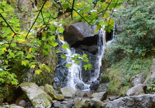 La cascade du Bout du Monde à Enval