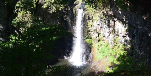 La cascade d'Entraigues