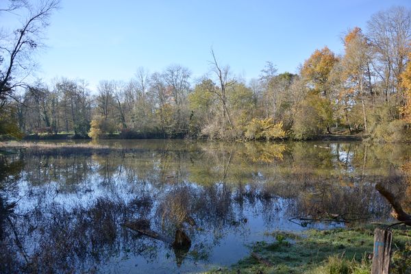 La confluence entre la Morge et l'Allier