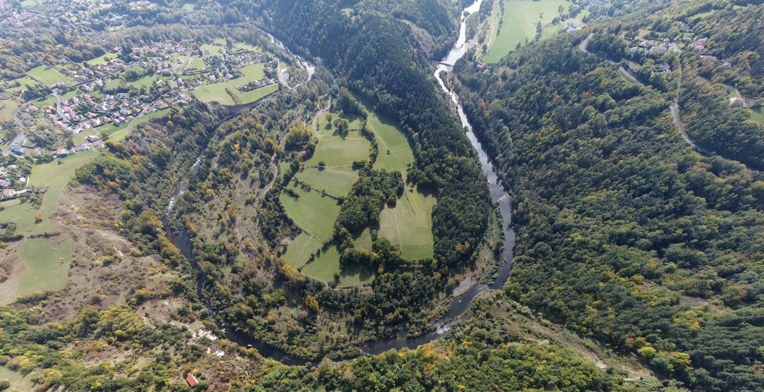 Le méandre des Farges sur la Loire