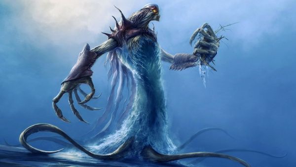 Illustrations de monstres marins